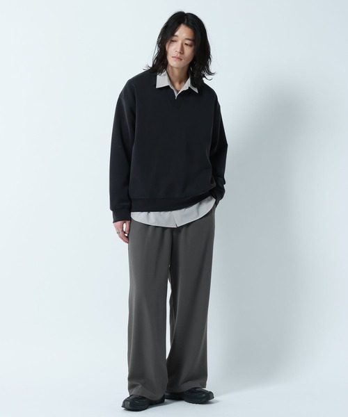 RAGEBLUE(レイジブルー)の「【LUXURY+EASY】 DRAPE WIDE BUGGY EASY PANTS / ラグイージードレープワイドイージーパンツ(スラックス・メンズ・グリーン/グレー/ライトグレー/ブラック/ブラウン/ダークグレー/グレー系その他/ライトブルー・SMALL/MEDIUM/LARGE)」の21枚目の写真