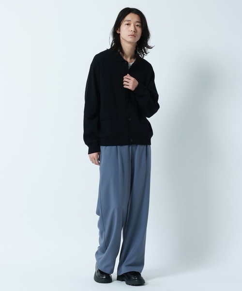 RAGEBLUE(レイジブルー)の「【LUXURY+EASY】 DRAPE WIDE BUGGY EASY PANTS / ラグイージードレープワイドイージーパンツ(スラックス・メンズ・グリーン/グレー/ライトグレー/ブラック/ブラウン/ダークグレー/グレー系その他/ライトブルー・SMALL/MEDIUM/LARGE)」の15枚目の写真