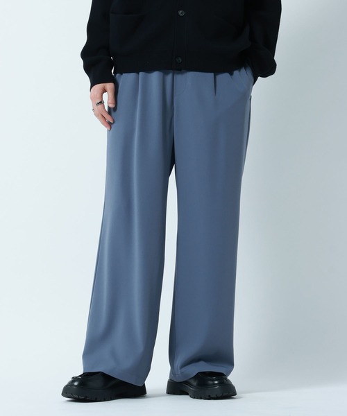 LUXURY+EASY】 DRAPE WIDE BUGGY EASY PANTS / ラグイージードレープ