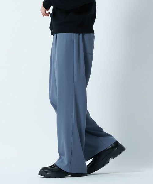 RAGEBLUE(レイジブルー)の「【LUXURY+EASY】 DRAPE WIDE BUGGY EASY PANTS / ラグイージードレープワイドイージーパンツ(スラックス・メンズ・グリーン/グレー/ライトグレー/ブラック/ブラウン/ダークグレー/グレー系その他/ライトブルー・SMALL/MEDIUM/LARGE)」の10枚目の写真
