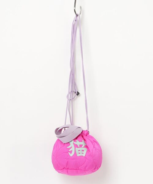 HOUSTON(ヒューストン)の「HOUSTON / NYLON EFFECT BAG 6005W 6006W(ショルダーバッグ・レディース・ブルー/カーキ/イエロー/ネイビー/ピンク/グリーン・ONESIZE)」の9枚目の写真
