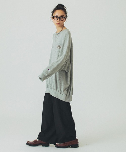 Champion別注】ROSE BUD×Champion BIG SWEAT（スウェット）｜Champion