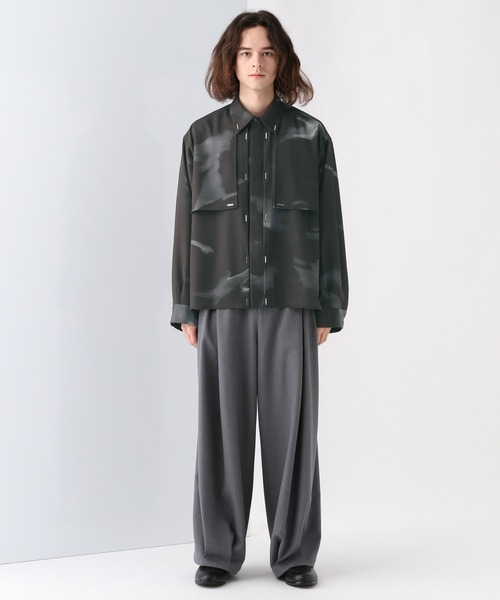 フラシデザインパーツシャツ(HARE)（シャツ/ブラウス）｜HARE