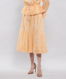 EPOCA（エポカ）の「シアーフィオーレジャカード フレアスカート（スカート）」