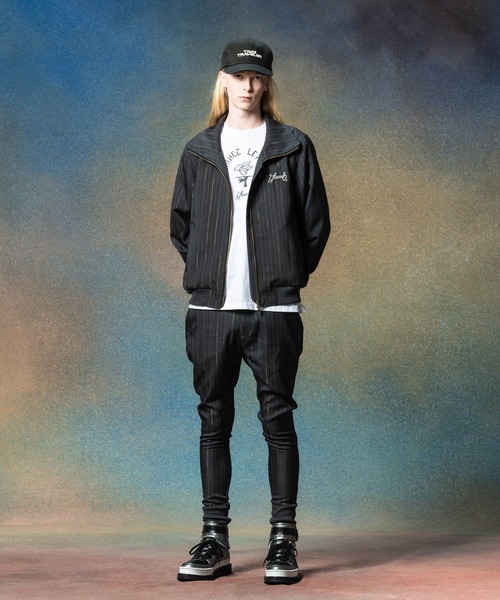 Sparkle Stripe Jogger Pants / スパークルストライプジョガー