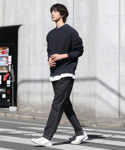 Dickies(ディッキーズ)の「Dickies TCツイル/デニムテーパードイージーパンツ(その他パンツ・メンズ・ブラック系/チャコール/ブラック/カーキ/ベージュ/ブルー系・M/LL/L)」の15枚目の写真