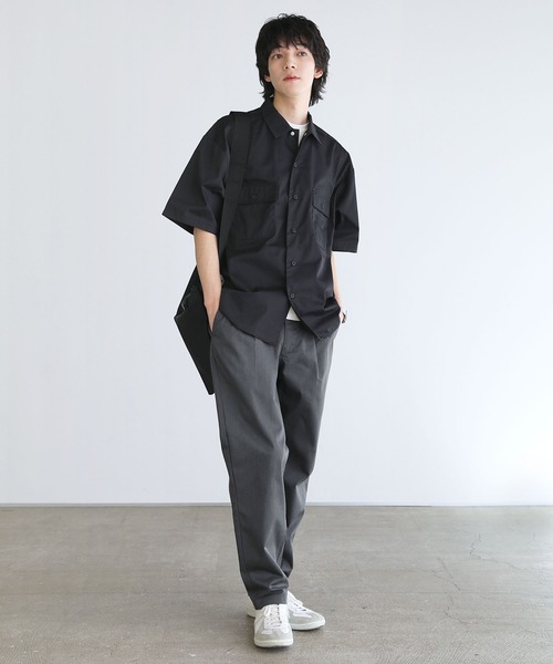 Dickies(ディッキーズ)の「Dickies TCツイル/デニムテーパードイージーパンツ(その他パンツ・メンズ・ブラック系/チャコール/ブラック/カーキ/ベージュ/ブルー系・M/LL/L)」の17枚目の写真