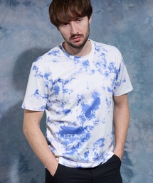 【WEB限定】ムラ柄ロゴプリント半袖Tシャツ