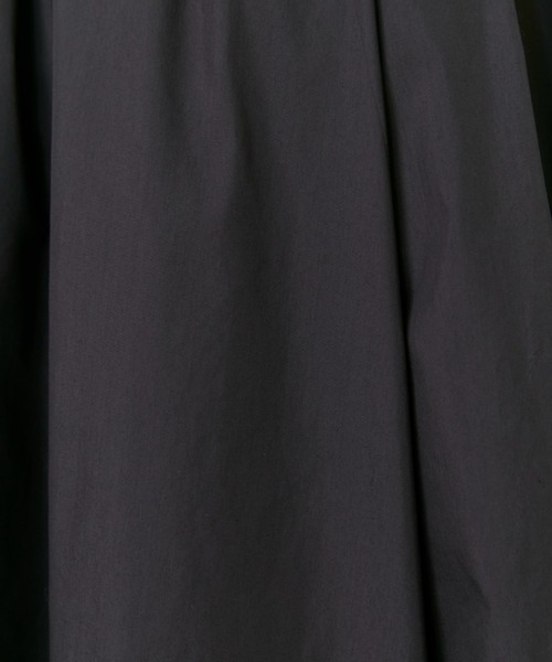 INED（イネド）の「タフタロングタックスカート（スカート・レディース・チャコールグレー/ベージュ・9号/11号/7号）」の11枚目の写真