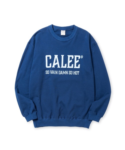 CALEE(キャリー)の「CALEE NATIONAL LOGO CREW NECK SW(スウェット・メンズ・ブラック/オリーブ/ネイビー/オレンジ・X-LARGE/LARGE/MEDIUM/SMALL/XX-LARGE)」の3枚目の写真