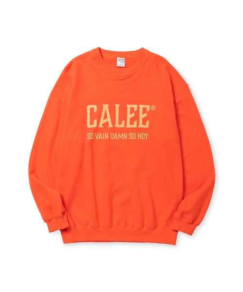 CALEE(キャリー)の「CALEE NATIONAL LOGO CREW NECK SW(スウェット・メンズ・ブラック/オリーブ/ネイビー/オレンジ・X-LARGE/LARGE/MEDIUM/SMALL/XX-LARGE)」の9枚目の写真