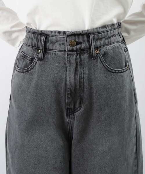 LUCA/LADY LUCK LUCA(ルカ/レディラックルカ)の「LC/LLL 脚長カーブパンツ(デニムパンツ・レディース・ブラック/ブルー・36/38)」の17枚目の写真