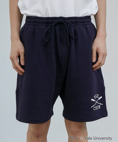 coen(コーエン)の「YALE別注 スウェットショーツ(その他パンツ・メンズ・ホワイト/ネイビー/コバルトブルー・M/L)」の12枚目の写真