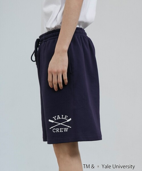 coen(コーエン)の「YALE別注 スウェットショーツ(その他パンツ・メンズ・ホワイト/ネイビー/コバルトブルー・M/L)」の13枚目の写真
