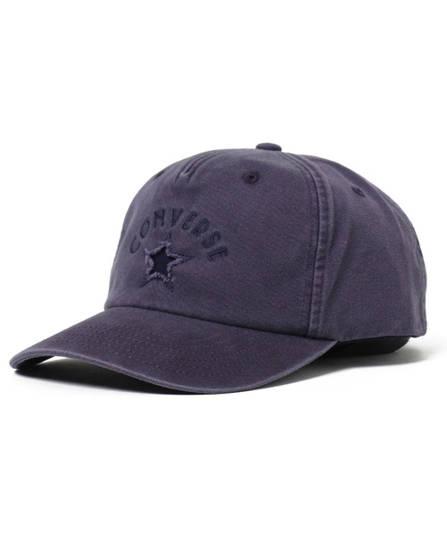 CONVERSE（コンバース）の「∴WEGO/CONVERSE WASHED TWILL 6P CAP（キャップ・レディース・カーキ/ブラック/ネイビー・FREE）」の6枚目の写真