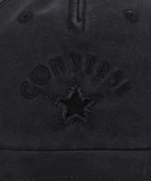 CONVERSE（コンバース）の「∴WEGO/CONVERSE WASHED TWILL 6P CAP（キャップ・レディース・カーキ/ブラック/ネイビー・FREE）」の9枚目の写真