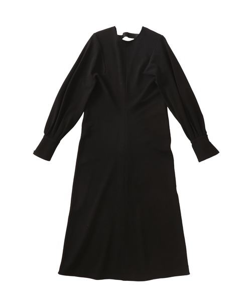 DRESSLAVE（ドレスレイブ）の「spongy jersey dress(スポンジージャージードレス)（ワンピース・レディース・ブラック/グレー・38）」の2枚目の写真