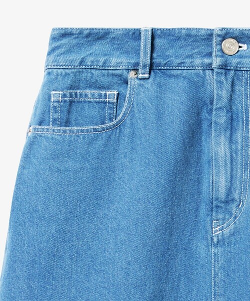 LACOSTE(ラコステ)の「プレーンデニムマキシ丈スカート(デニムスカート・レディース・ライトブルー/ブルー・34/36/38/40)」の22枚目の写真