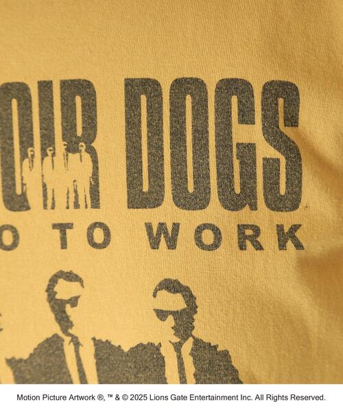 DRESSTERIOR（ドレステリア）の「◆GOOD ROCK SPEED（グッドロックスピード ）RESERVOIR DOGS イエローTシャツ（Tシャツ/カットソー・レディース・マスタード・00）」の5枚目の写真