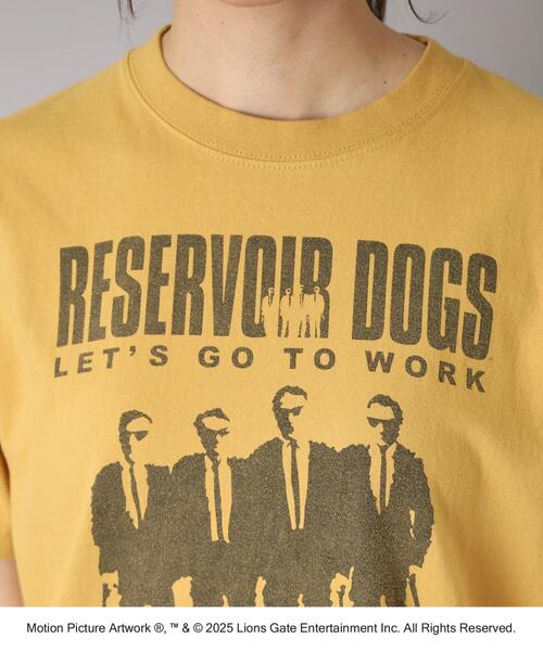 DRESSTERIOR（ドレステリア）の「◆GOOD ROCK SPEED（グッドロックスピード ）RESERVOIR DOGS イエローTシャツ（Tシャツ/カットソー・レディース・マスタード・00）」の9枚目の写真