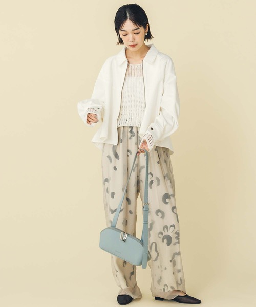 一度着用　CHIGNON シニヨン　シアージオメレイヤードパンツ　F 一度着用 CHIGNON シニヨン シアージオメレイヤードパンツ F