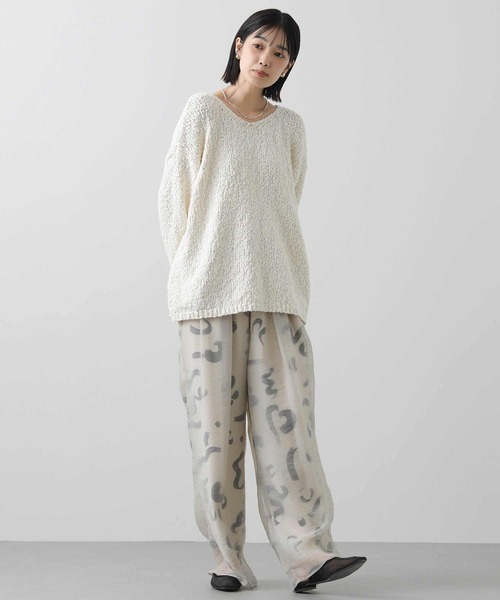 一度着用　CHIGNON シニヨン　シアージオメレイヤードパンツ　F 一度着用 CHIGNON シニヨン シアージオメレイヤードパンツ F