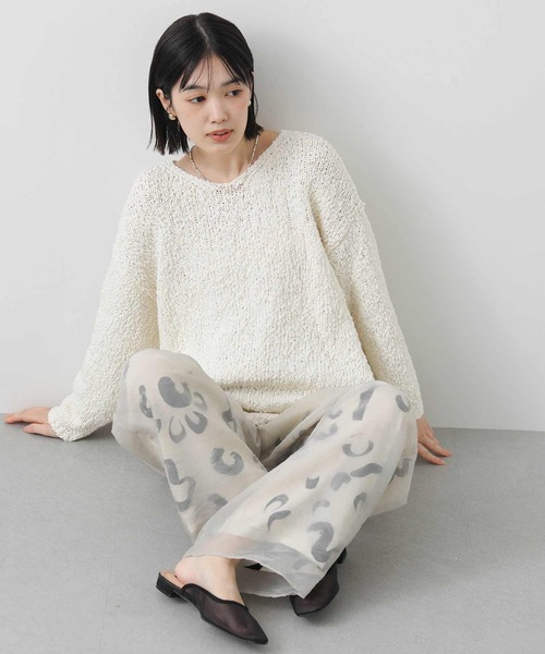 CHIGNON（シニヨン）の「シアージオメレイヤードパンツ（その他パンツ・レディース・アイボリー・FREE）」の19枚目の写真
