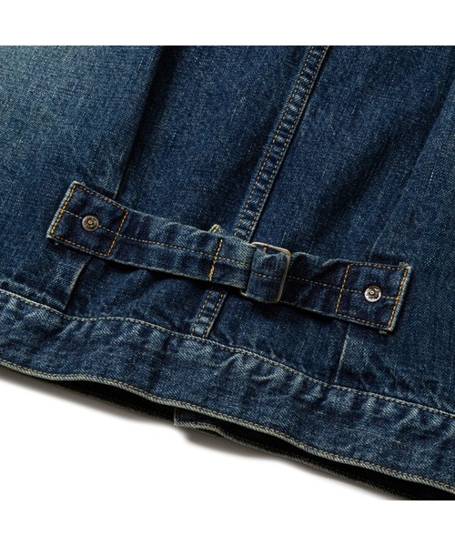 1ST TYPE NO COLLAR DENIM JACKET ＜USED＞（ノーカラージャケット