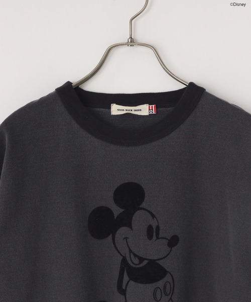 LOWRYS FARM（ローリーズファーム）の「Mickey/ringertee　251913（Tシャツ/カットソー・レディース・ブルー/ブラック・FREE）」の4枚目の写真