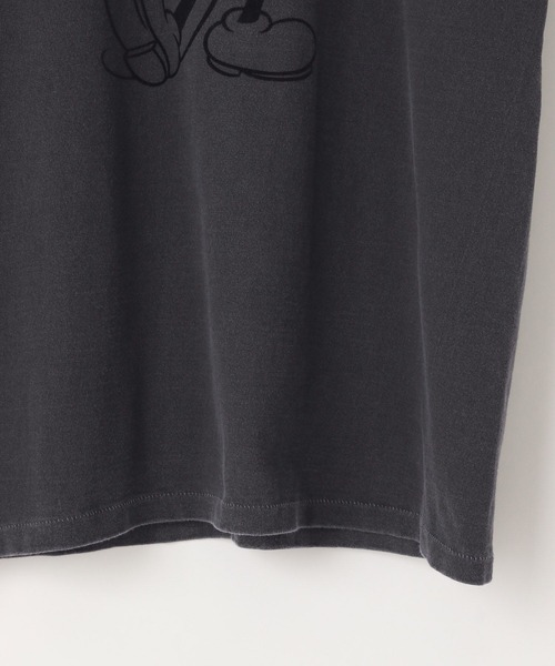 LOWRYS FARM（ローリーズファーム）の「Mickey/ringertee　251913（Tシャツ/カットソー・レディース・ブルー/ブラック・FREE）」の6枚目の写真