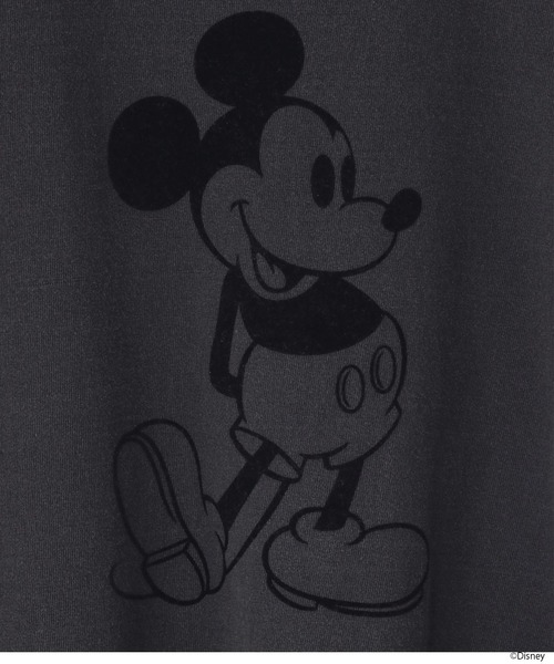 LOWRYS FARM（ローリーズファーム）の「Mickey/ringertee　251913（Tシャツ/カットソー・レディース・ブルー/ブラック・FREE）」の7枚目の写真