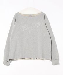 Never mind the XU / Chikashitsu+ | 【nmtc +】one shoulder beads sweat shirts(スウェット)