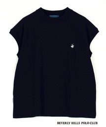 【BEVERLY HILLS POLO CLUB 】グランドパーク別注 モックネックラグラン プルオーバー