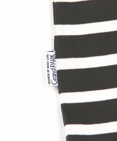 Grand PARK（グランドパーク）の「【BEVERLY HILLS POLO CLUB 】グランドパーク別注 モックネックラグラン プルオーバー（その他トップス・レディース・ホワイト/スミクロ/ネイビー/グレー×ホワイト・FREE）」の9枚目の写真