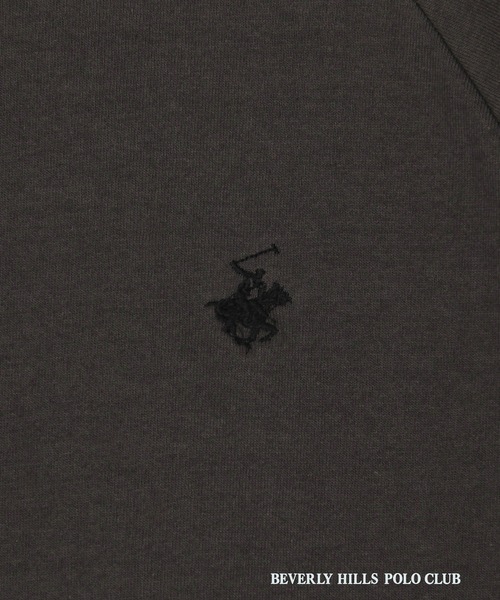 Grand PARK（グランドパーク）の「【BEVERLY HILLS POLO CLUB 】グランドパーク別注 モックネックラグラン プルオーバー（その他トップス・レディース・ホワイト/スミクロ/ネイビー/グレー×ホワイト・FREE）」の11枚目の写真