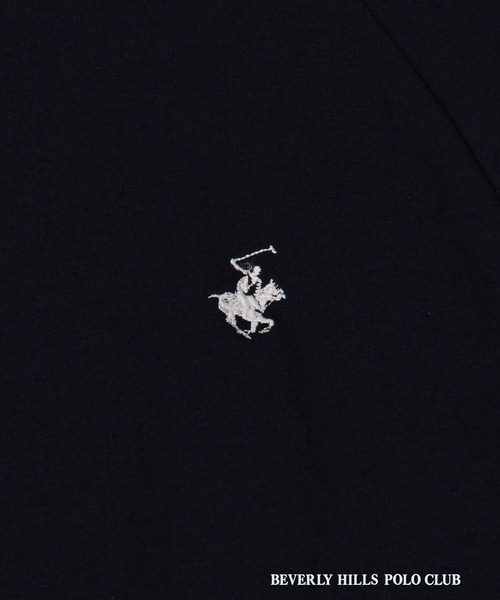 Grand PARK（グランドパーク）の「【BEVERLY HILLS POLO CLUB 】グランドパーク別注 モックネックラグラン プルオーバー（その他トップス・レディース・ホワイト/スミクロ/ネイビー/グレー×ホワイト・FREE）」の12枚目の写真