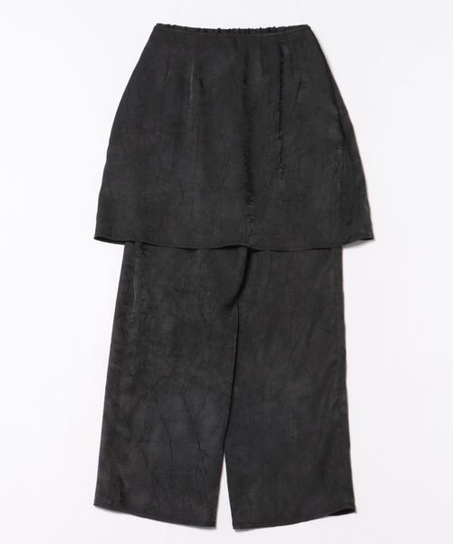 MANOF(マノフ)の「MANOF WASHER LAYER PANTS(その他パンツ・レディース・ブラック/オフホワイト・SMALL/MEDIUM)」の5枚目の写真