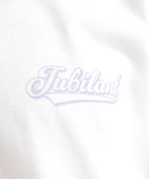 PINK-latte(ピンクラテ)の「◆配色ステッチロンT(Tシャツ/カットソー・キッズ・ライトグレー/ダークグリーン/ライトベージュ/オフホワイト/ブラック・13/16/15 /14)」の16枚目の写真