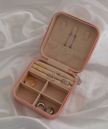 ジュエリーボックス 収納ケース ピアス」に該当するピンク/桃色系の