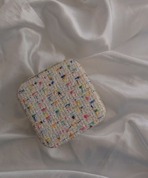 VIBGYOR Women（ヴィブジョー　ウィメン）の「【resonance】ツイード ミックスカラー アクセサリーケース/ジュエリーボックス（収納グッズ）」