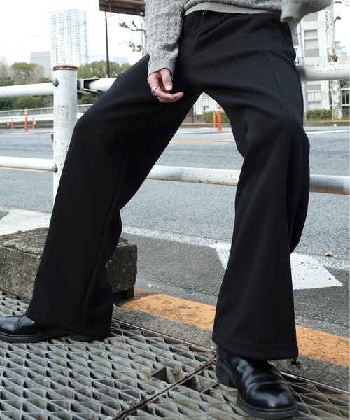 Noen(ノエン)の「センタープレススウェットパンツ(スウェットパンツ・メンズ・グレー/ブラック・MEDIUM/LARGE)」の1枚目の写真
