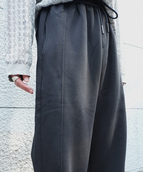 Noen(ノエン)の「センタープレススウェットパンツ(スウェットパンツ・メンズ・グレー/ブラック・MEDIUM/LARGE)」の7枚目の写真