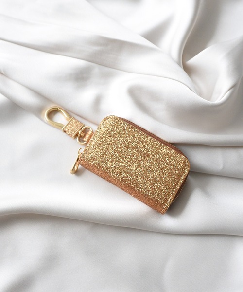 styiro(スタイロ)の「グリッターキーケース(キーケース/キーアクセサリー・レディース・ゴールド/シルバー/ブラック/ピンク・FREE)」の9枚目の写真