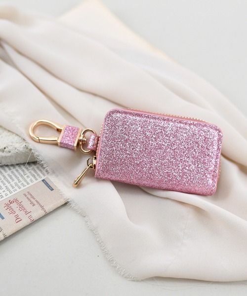 styiro(スタイロ)の「グリッターキーケース(キーケース/キーアクセサリー・レディース・ゴールド/シルバー/ブラック/ピンク・FREE)」の15枚目の写真