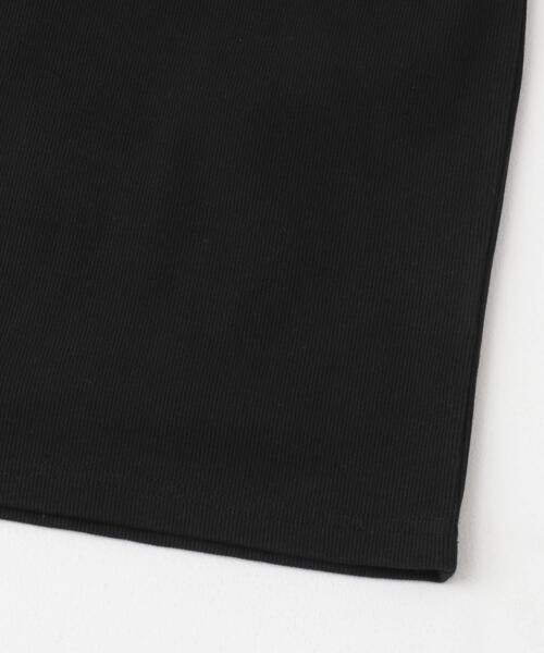 ITEMS URBANRESEARCH（アイテムズ アーバンリサーチ）の「クールコットンリブ半袖Tシャツ（Tシャツ/カットソー・レディース・ホワイト/オレンジ/ブラック・FREE）」の18枚目の写真