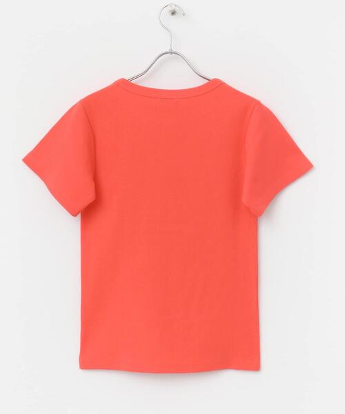 ITEMS URBANRESEARCH（アイテムズ アーバンリサーチ）の「クールコットンリブ半袖Tシャツ（Tシャツ/カットソー・レディース・ホワイト/オレンジ/ブラック・FREE）」の7枚目の写真