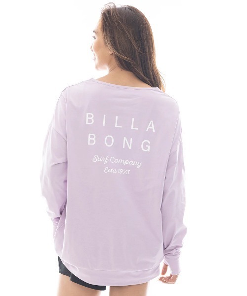 BILLABONG（ビラボン）の「BILLABONG レディース MORFY LOGO LS BOAT NECK TEE RASH 長袖ラッシュガード 【2025年春夏モデル】/ビラボン長袖ラッシュガード(水着)（ラッシュガード・レディース・ホワイト/ブラック/パープル/ミント・MEDIUM/LARGE）」の20枚目の写真