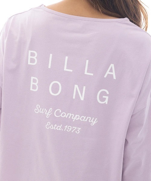 BILLABONG（ビラボン）の「BILLABONG レディース MORFY LOGO LS BOAT NECK TEE RASH 長袖ラッシュガード 【2025年春夏モデル】/ビラボン長袖ラッシュガード(水着)（ラッシュガード・レディース・ホワイト/ブラック/パープル/ミント・MEDIUM/LARGE）」の22枚目の写真