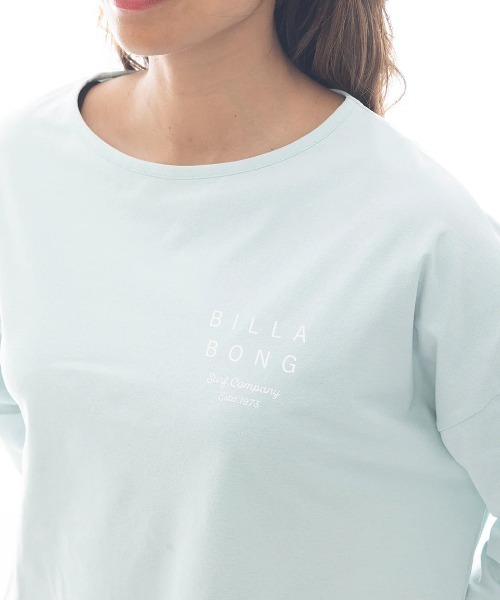 BILLABONG（ビラボン）の「BILLABONG レディース MORFY LOGO LS BOAT NECK TEE RASH 長袖ラッシュガード 【2025年春夏モデル】/ビラボン長袖ラッシュガード(水着)（ラッシュガード・レディース・ホワイト/ブラック/パープル/ミント・MEDIUM/LARGE）」の14枚目の写真