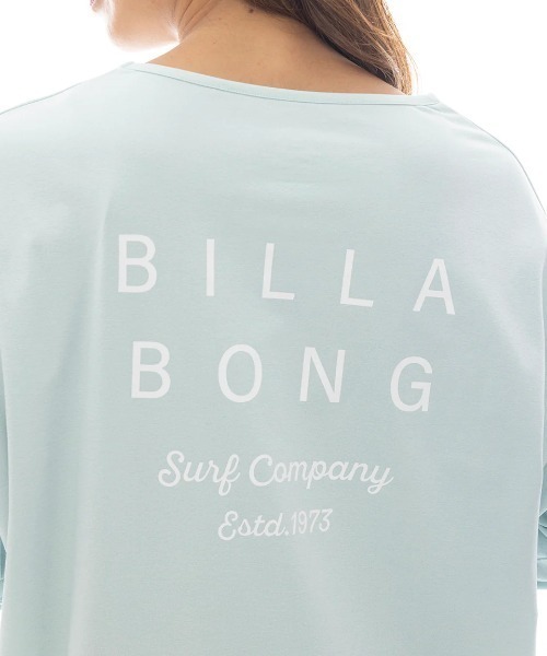 BILLABONG（ビラボン）の「BILLABONG レディース MORFY LOGO LS BOAT NECK TEE RASH 長袖ラッシュガード 【2025年春夏モデル】/ビラボン長袖ラッシュガード(水着)（ラッシュガード・レディース・ホワイト/ブラック/パープル/ミント・MEDIUM/LARGE）」の15枚目の写真